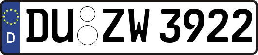 DU-ZW3922