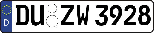 DU-ZW3928