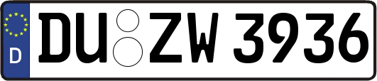 DU-ZW3936