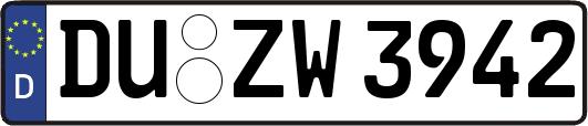 DU-ZW3942