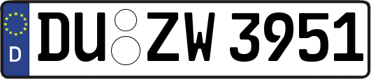 DU-ZW3951