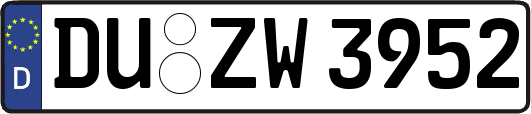 DU-ZW3952