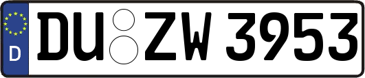 DU-ZW3953