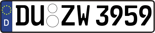 DU-ZW3959