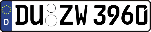 DU-ZW3960
