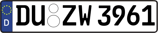 DU-ZW3961