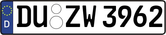 DU-ZW3962
