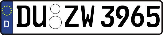 DU-ZW3965