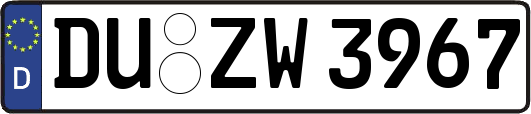 DU-ZW3967