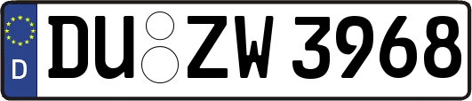 DU-ZW3968