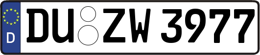 DU-ZW3977
