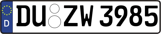 DU-ZW3985