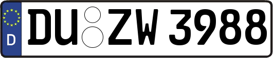 DU-ZW3988