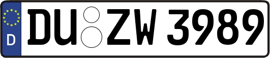 DU-ZW3989
