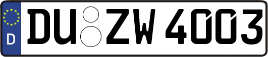 DU-ZW4003
