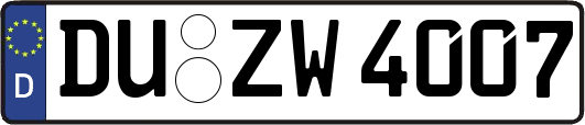 DU-ZW4007