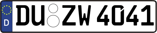 DU-ZW4041