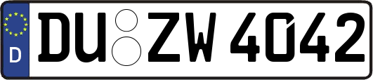 DU-ZW4042
