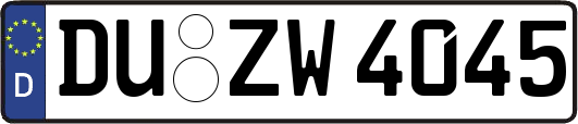 DU-ZW4045
