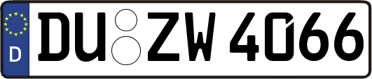 DU-ZW4066