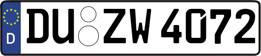 DU-ZW4072