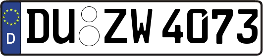 DU-ZW4073