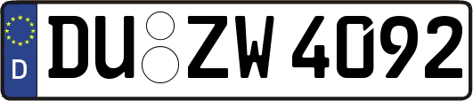 DU-ZW4092