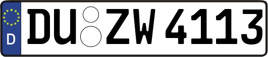 DU-ZW4113
