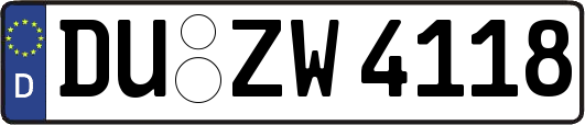 DU-ZW4118