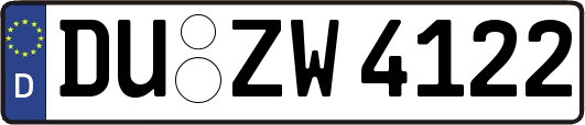 DU-ZW4122