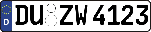 DU-ZW4123