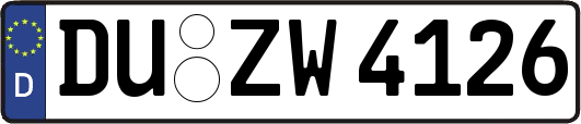 DU-ZW4126
