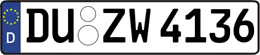 DU-ZW4136