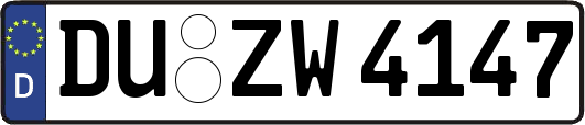 DU-ZW4147