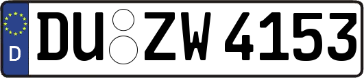 DU-ZW4153