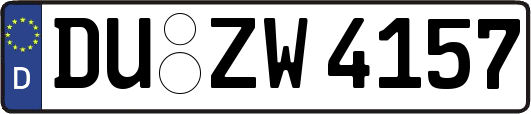 DU-ZW4157