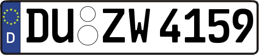 DU-ZW4159
