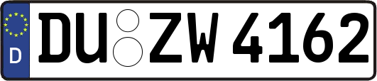 DU-ZW4162