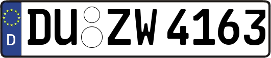 DU-ZW4163