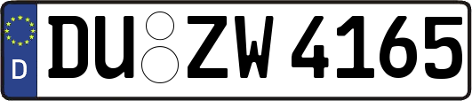 DU-ZW4165