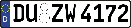 DU-ZW4172