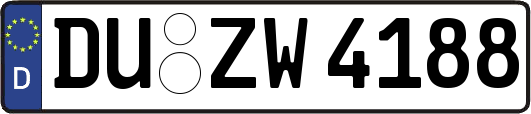 DU-ZW4188
