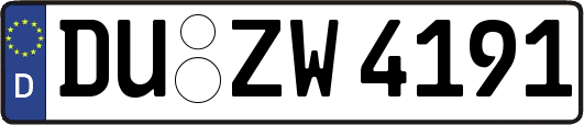 DU-ZW4191