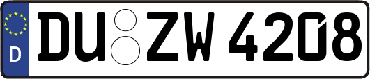 DU-ZW4208