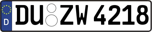 DU-ZW4218
