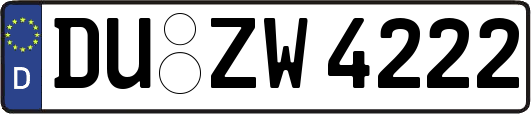 DU-ZW4222