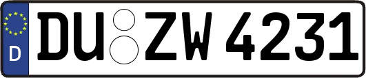 DU-ZW4231