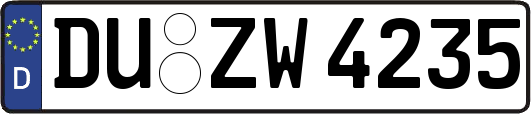 DU-ZW4235