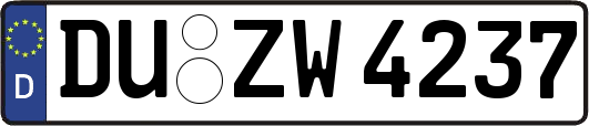 DU-ZW4237