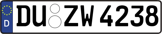 DU-ZW4238